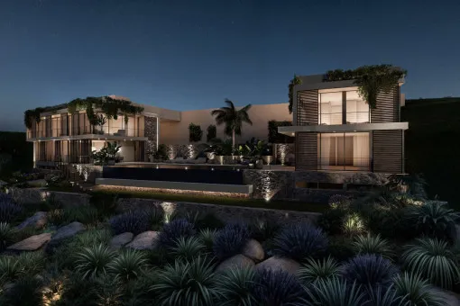 Andratx, where dreams come true: Buildable plot with villa project and building permit in Puerto de Andratx with sea views — photo 6