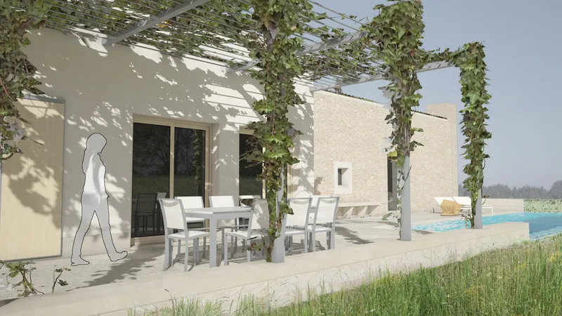 V672 – Beautiful under construction finca with unique views of the landscape in Manacor — photo 4