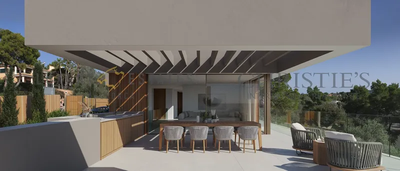 Building plot in Santa Ponsa in the southwest of Mallorca with partial sea views — photo 6