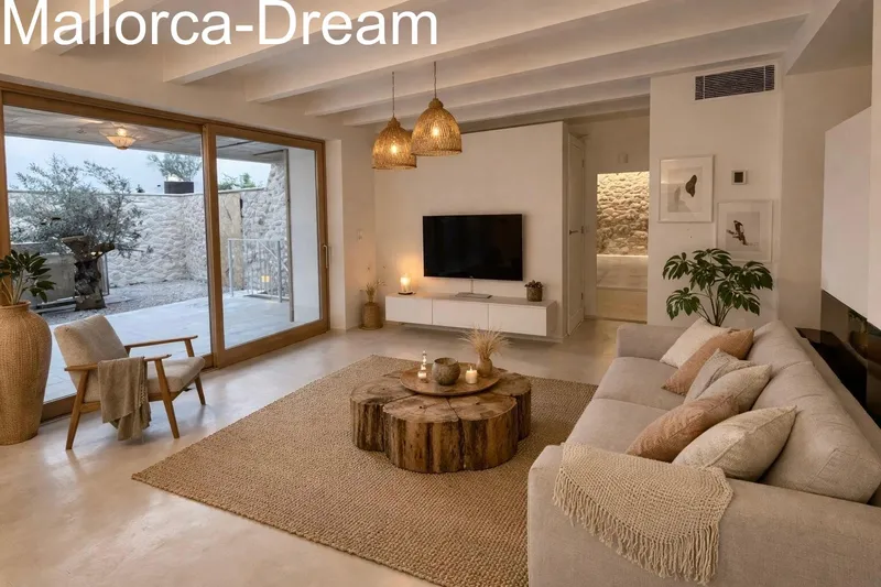 Son Servera: A unique townhouse with a sea-view roof terrace, air conditioning, underfloor heating, a heat pump and a solar panel system, situated in the historic — photo 2