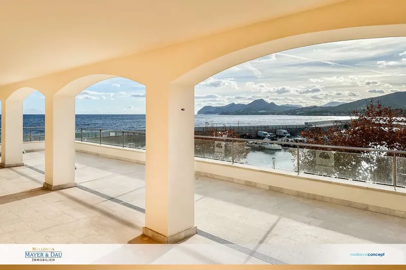 Exclusive luxury flat with sea views in the port of Cala Ratjada, available from 1 September 2026 — photo 1