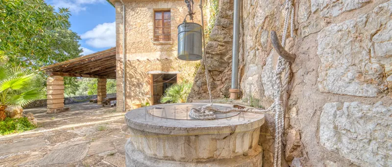 Charming rustic finca in Estellencs in the Tramuntana with partial sea views and olive grove — photo 5