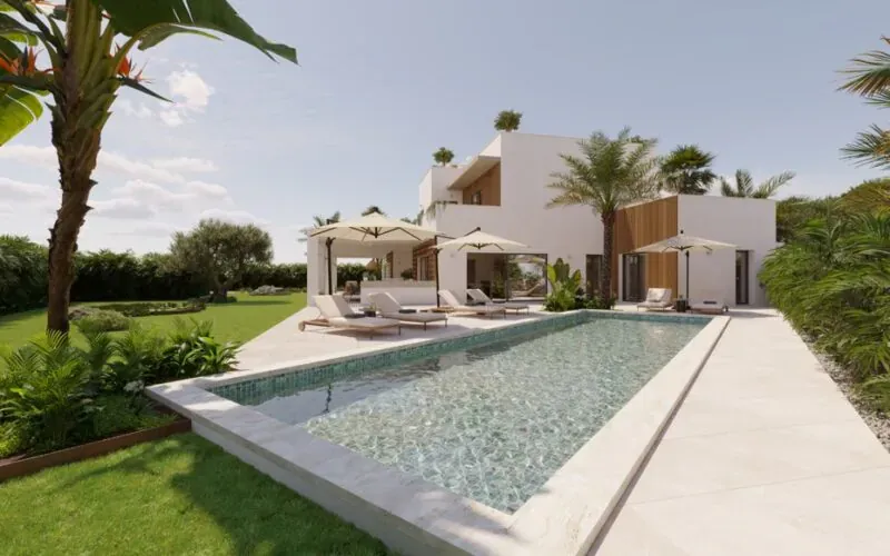 Modern sea-view villa with pool and roof terrace in Cala Murada – PM07391 — photo 3