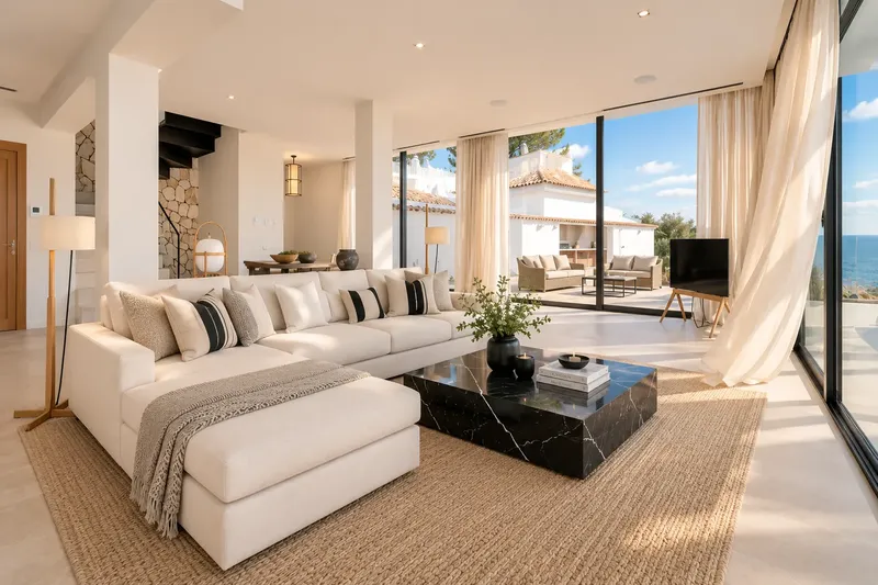 Luxury Sea View Penthouse for Sale in Illetas Mallorca — photo 1