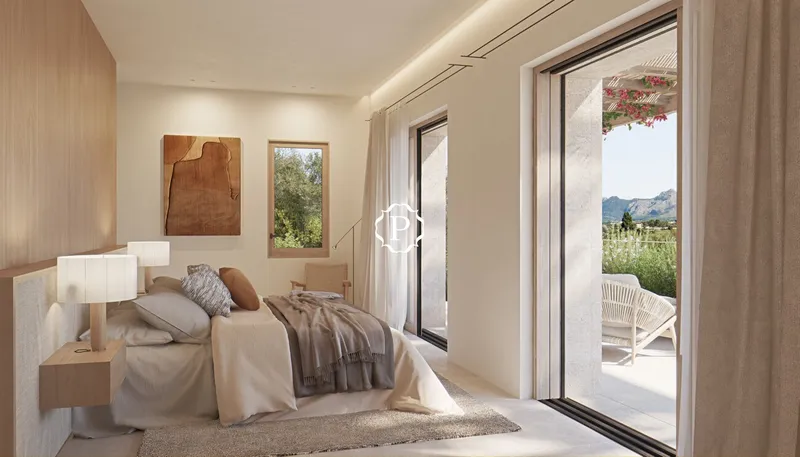 Finca for sale in Alcudia, projected construction with pool and vineyard — photo 5