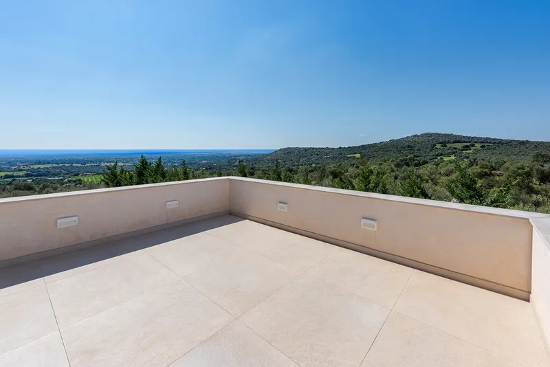 Newly built country property for sale in Sant Llorenc des Cardassar with sunny terraces and mountain view — photo 12