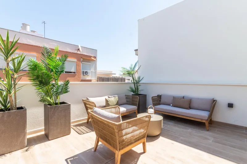Newly built duplex penthouse with terrace and sea views in Portixol — photo 8