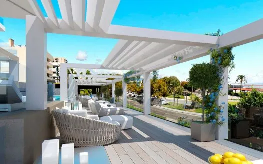 Superb and luxurious new apartment development, front-line to the sea with spectacular views and located on the Paseo, close to the main port, Club de Mar – For Sale — photo 1