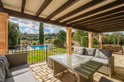 Pollensa, dreamlike finca in the valley of Ca ne Axartell with pool, solar system and holiday rental license — photo 4