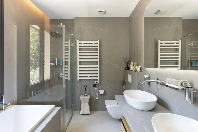 Exclusive villa complex with two pools, garden and partial sea views — photo 12