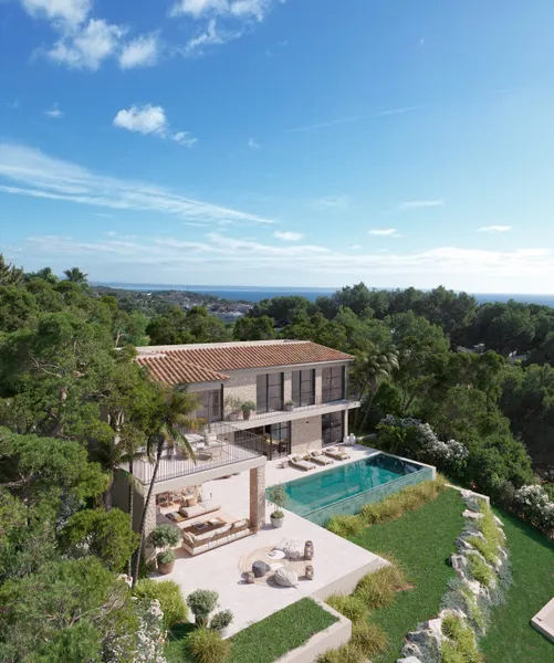 Spectacular villa with sea views in the hills of Costa d'en Blanes — photo 2