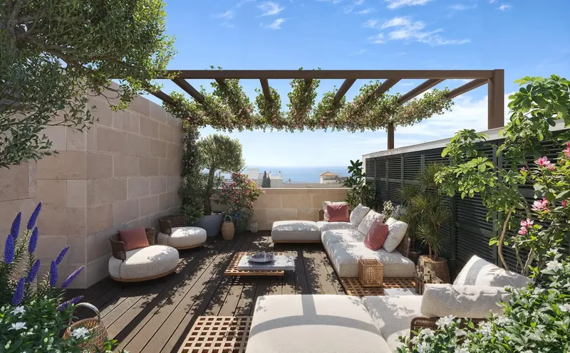 Three-bedroom penthouse with pool and sea views in El Molinar, New Development — photo 4