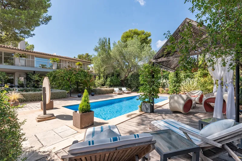 Stylish villa in Sol de Mallorca with cozy pool terrace, quiet location & privacy — photo 3