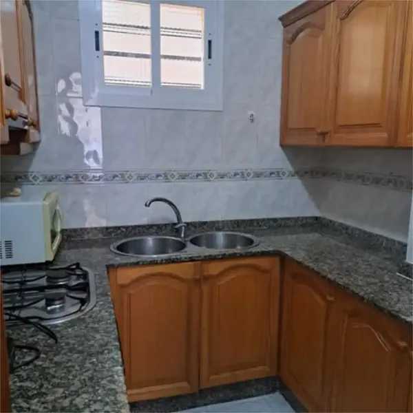 Furnished flat with 2 bedrooms, 1 bathroom, kitchen and terrace — photo 2