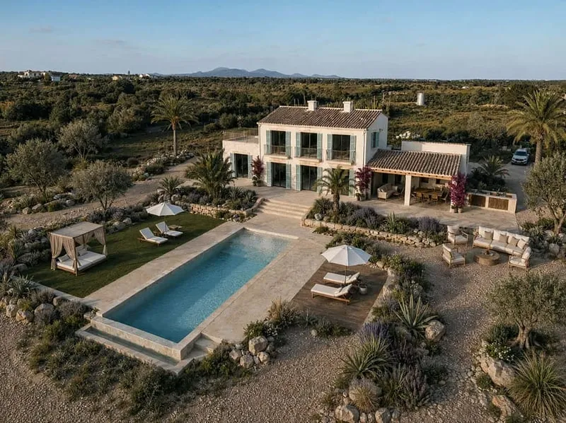 Exclusive newly built finca in a quiet location near Santanyi — photo 3