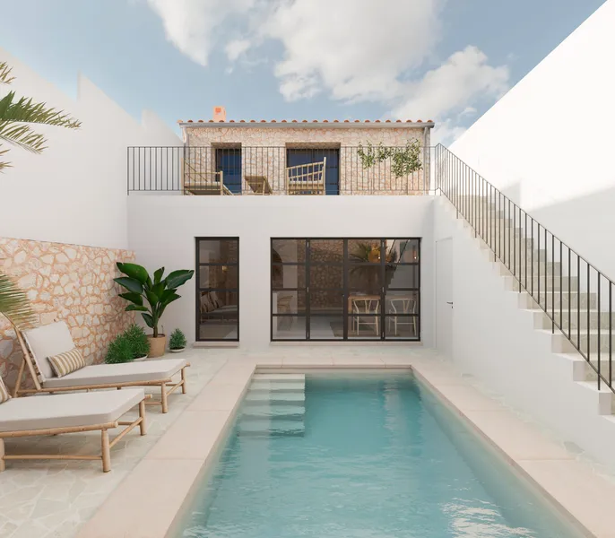 Stylish village house with pool — photo 8
