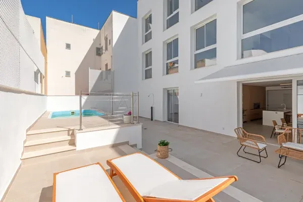 New ground floor apartment with private pool in Colonia Sant Jordi — photo 1