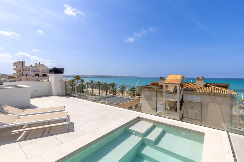 Penthouse in Playa de Palma - Breathtaking sea views — photo 1
