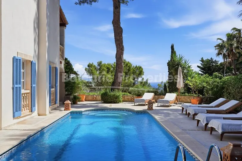 Delightful sea view villa for sale in Sol de Mallorca, Southwest Mallorca — photo 2