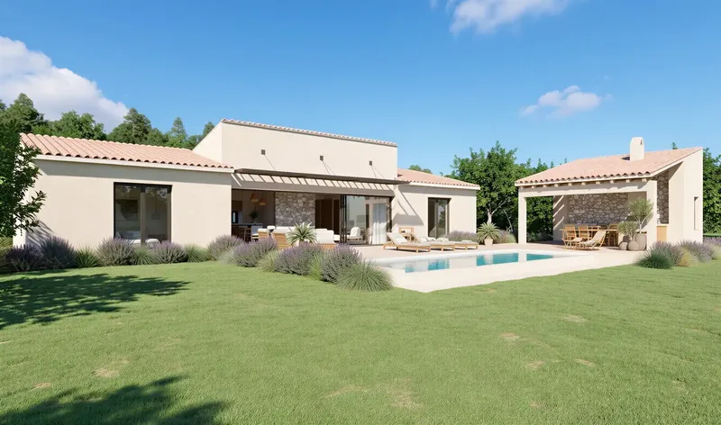 This exclusive newly built finca combines Mediterranean architecture with contemporary living comfort at the highest level — photo 11