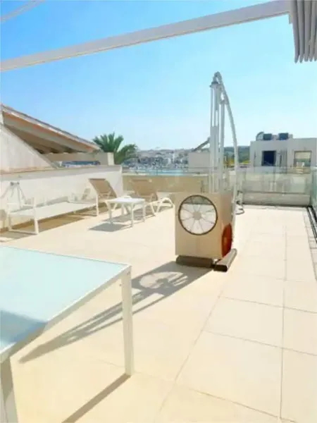 House for rent with open terrace in Portocolom, 70 m2, living-dining room, 3 bedrooms, 1 bathroom, furnished and equipped kitchen, LONG-TERM rental — photo 7