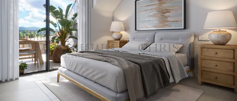 Contemporary new construction penthouse in Sant Elm with sea views — photo 11