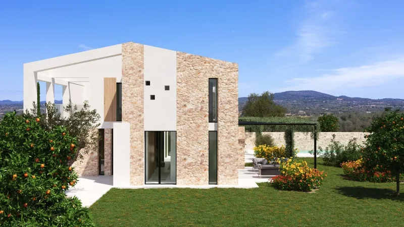 Santanyi ideal family home country property for sale with private pool and private terrace — photo 3
