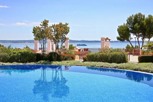 Bendinat, elegant penthouse with private rooftop terrace in Sa Vinya, Bendinat - seasonal rental — photo 3