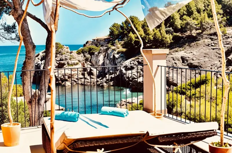 Unique villa for rent in Cala Deià — photo 1