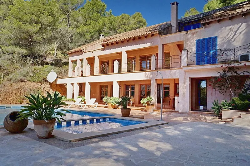 Finca in the pine forest near Calonge - with loft floor and sea view — photo 2