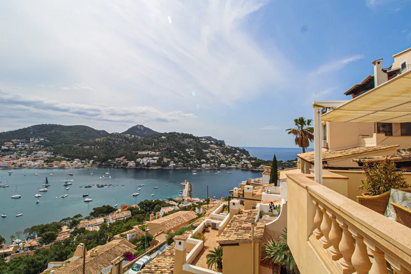 Ref. 2428A – Puerto de Andratx – Beautiful duplex in a community with pool and impressive sea views — photo 2