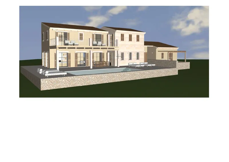 Modern building plot with building licence in Campos — photo 4