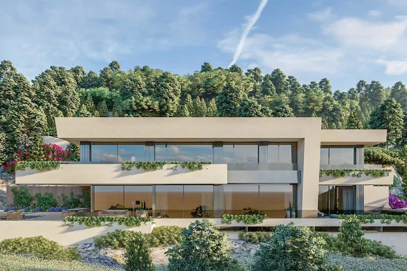 Exclusive building plot with sea views and submitted project for luxury villa in Son Vida — photo 5