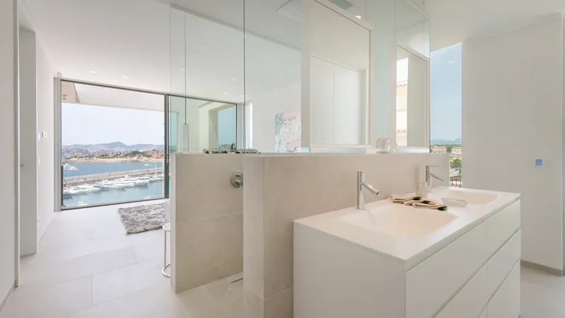Spectacular designer villa for sale in Port Adriano with harbor and sea views — photo 12
