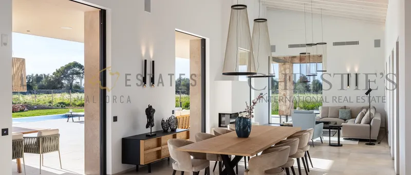 Modern new build natural stone finca near Santanyi in the southeast of Mallorca — photo 5