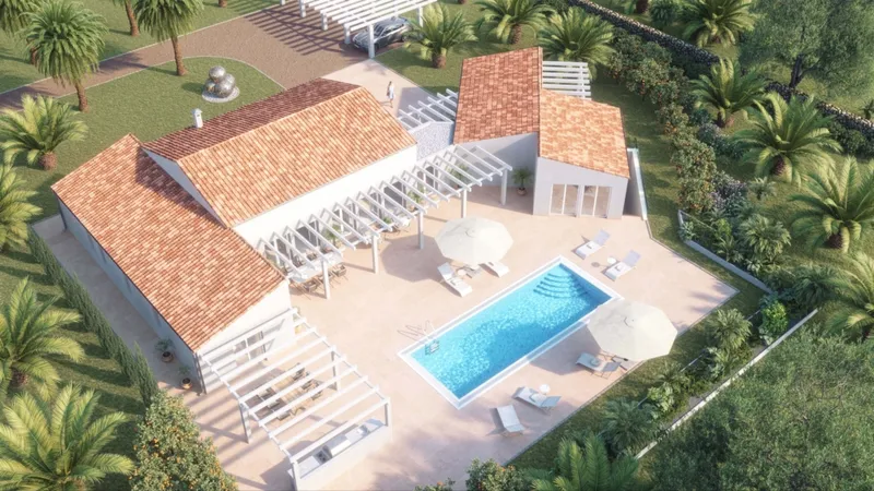 Plot with project in Vilafranca — photo 3