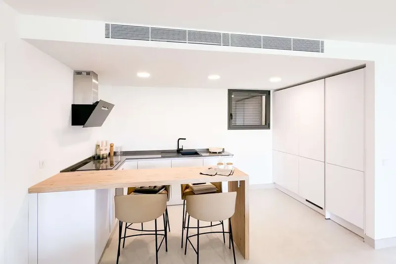 The new construction of a two-story building with 69 residential units in Sa Ràpita sets new standards for a modern life — photo 9