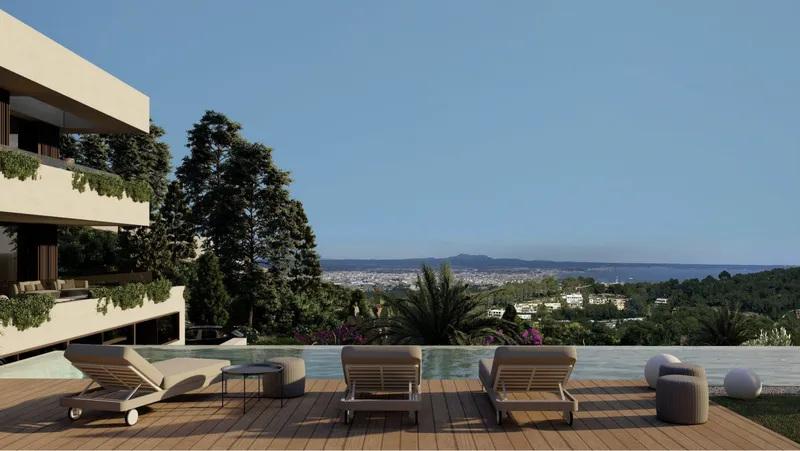 Project Villa Serena! Building plot in Son Vida with project for a luxury designer villa — photo 2
