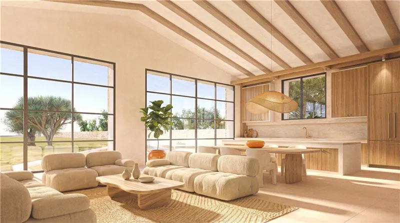 Newly built country house on a plot of approximately 22,000 m² in Llubí — photo 5