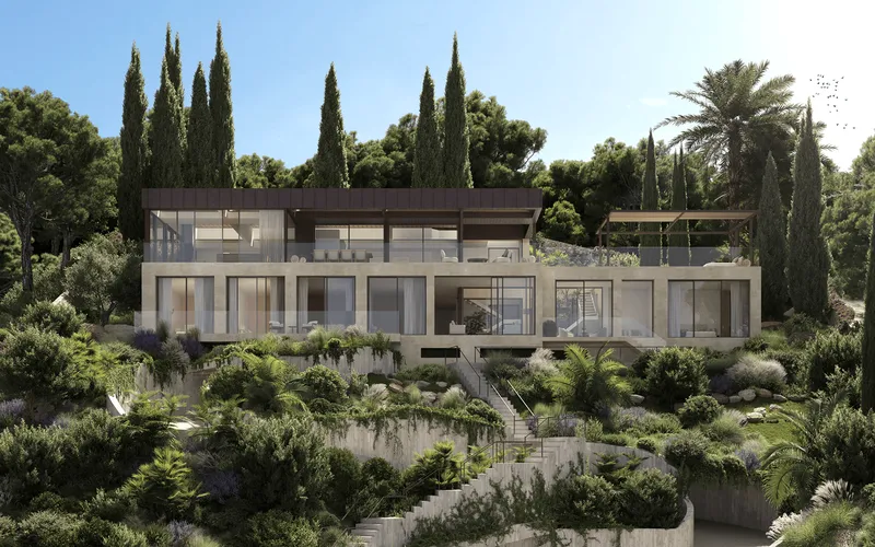 Modern Villa Project with Panoramic Views in a Residential Area — photo 1