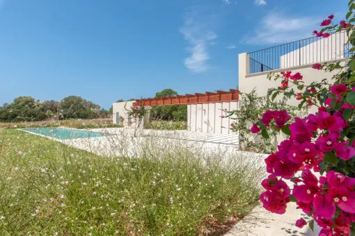 Ses Salines, Exclusive newly built finca in Ses Salines with a pool and magnificent panoramic views all the way to Cabrera — photo 6