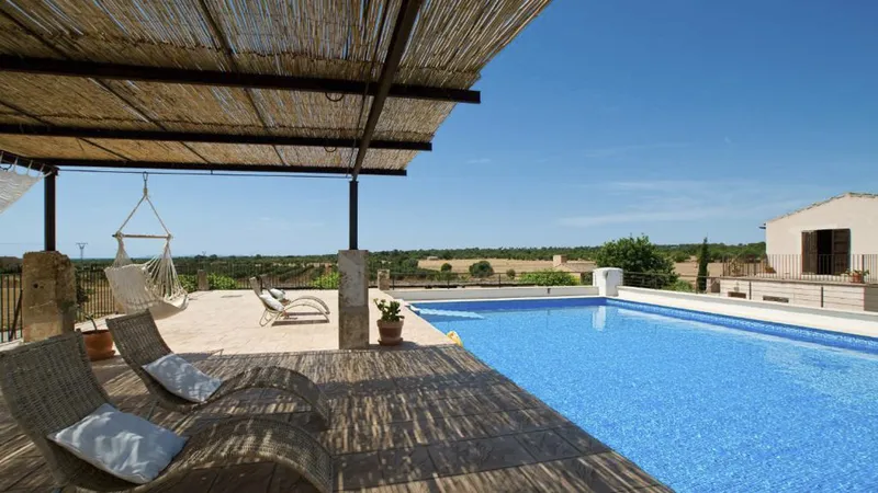 Agroturismo finca with beautiful views, pool and license between Campos/Sa Rapita in the south-east — photo 2