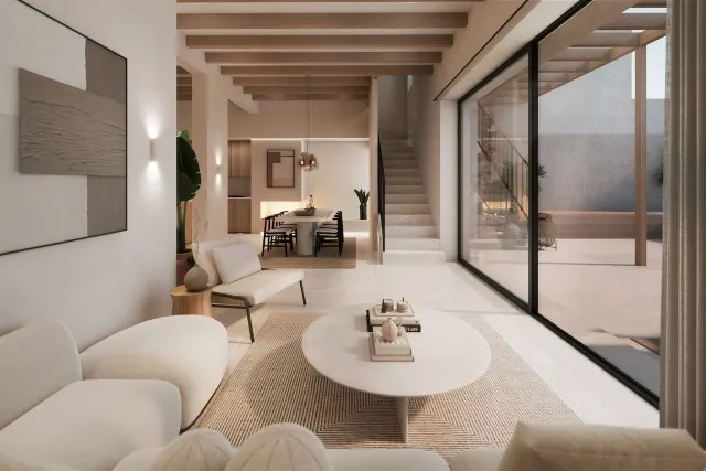 Newly renovated village house with pool for sale in Ses Salines, Mallorca — photo 3