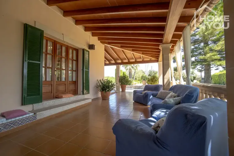 Mediterranean finca with pool, 7,000 m² plot and panoramic views in Lloseta — photo 5