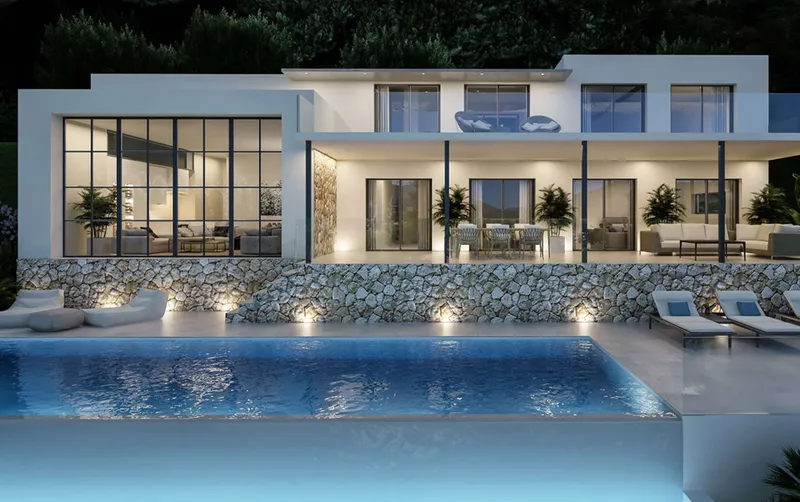 Exceptional building plot with approved licence for a new-build villa in Puerto Pollensa — photo 1