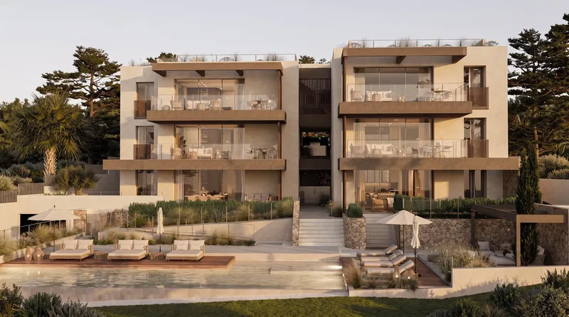Project of 6 luxury apartments in Cala Major — photo 2