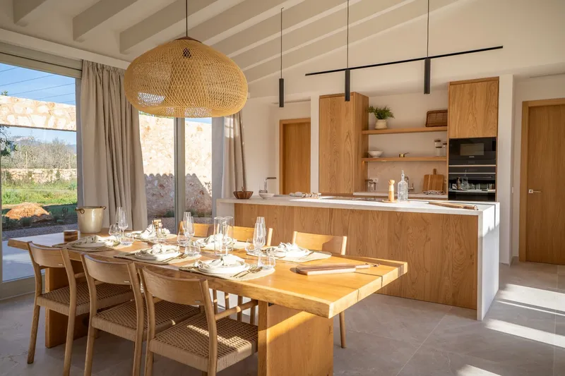 New build finca with modern living concept and Mediterranean facade in Calonge — photo 8