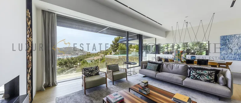 Sensational modern villa in Port Andratx on a large plot with great harbor views — photo 2