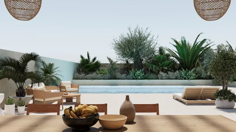 Basic project for a single-family home with pool and garage in Sa Cabaneta — photo 5