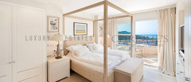 Sea view penthouse in Puerto de Andratx in luxury complex Nido de Aguila — photo 7